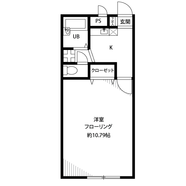 アムール　中原の間取り