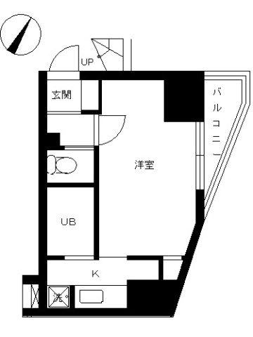 スカイコート後楽園WESTの間取り