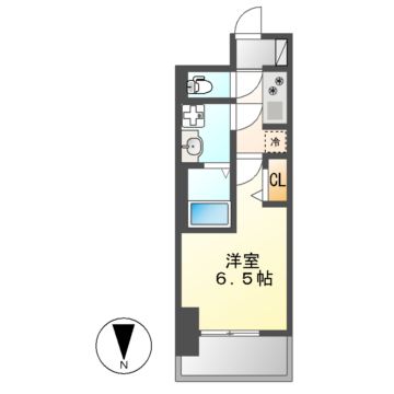 S-RESIDENCE今池駅前の間取り