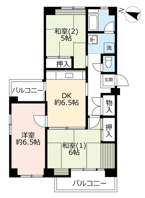 ＵＲポートアイランドの間取り