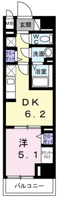 スアヴィス三ノ輪の間取り