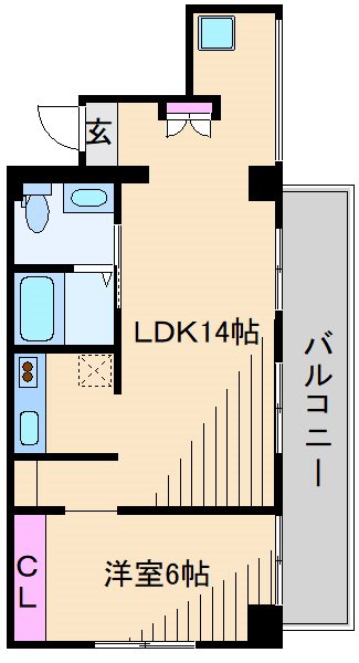 ベイヒルズ中山Northの間取り