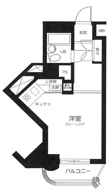 渋谷区代官山町のマンションの間取り