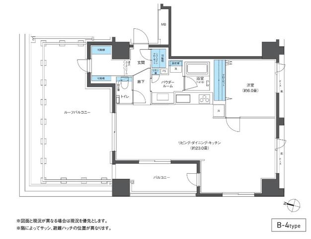 【ＣＬＵＢ　ＮＥＸＵＳ　大濠西の間取り】