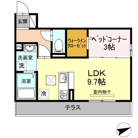 スカイハーバーの間取り