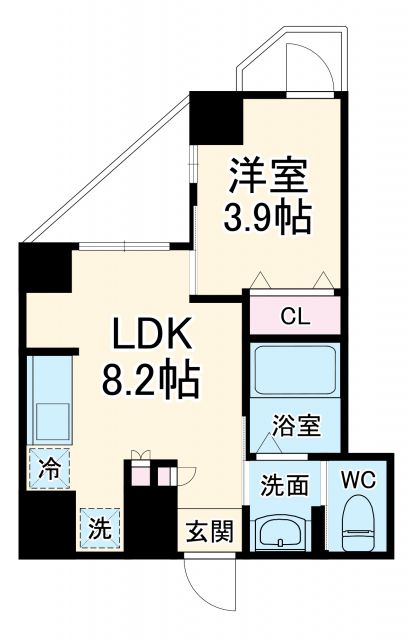 セントフィオーレ岩塚の間取り