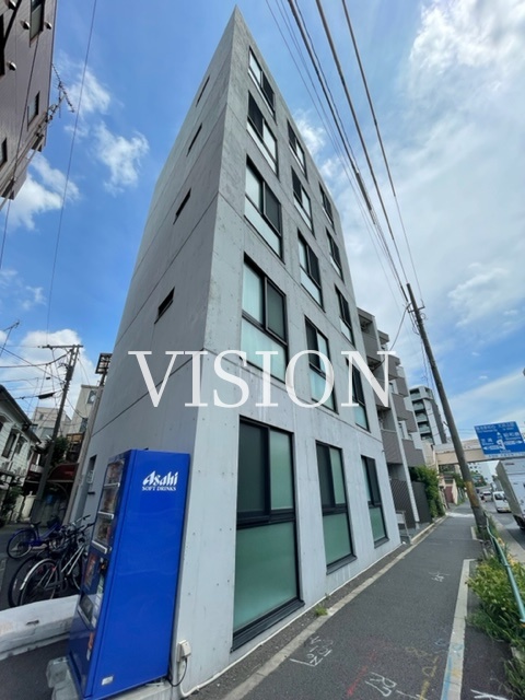 【大田区大森本町のマンションの建物外観】