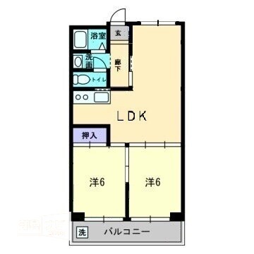 アステール・Kの間取り