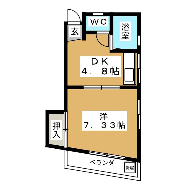 高島ハイムの間取り