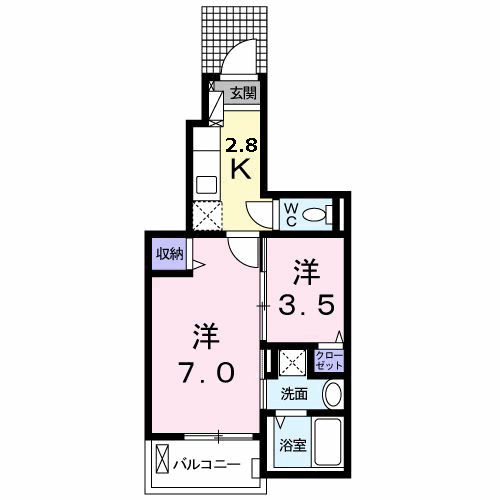 【ゴールドハウス　Iの間取り】