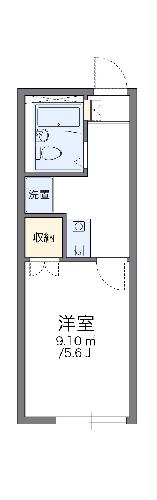 レオパレス薬師の間取り