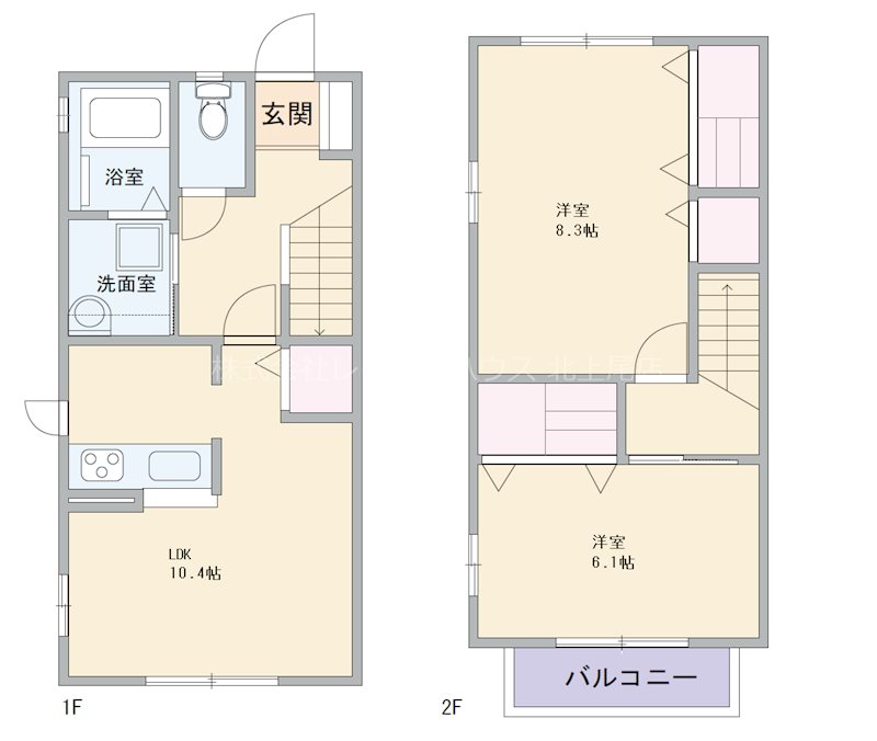 オリゾンIの間取り