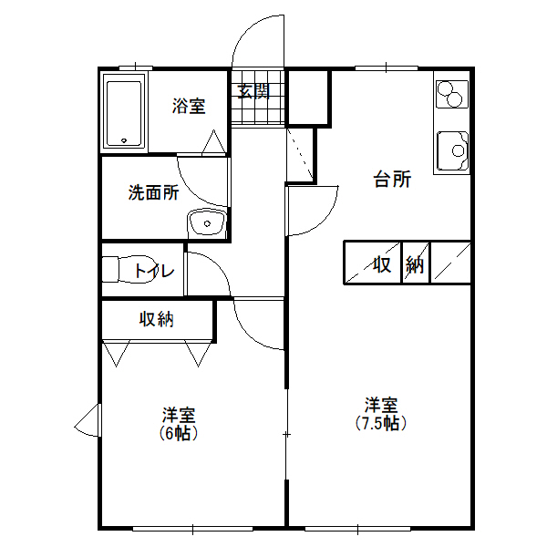 ラディアンの間取り