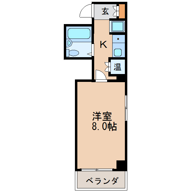 マンションセブンエスの間取り