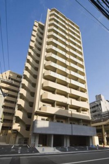 【広島市中区大手町のマンションの建物外観】