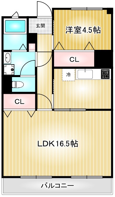 名栄ビル（メイエイビル）の間取り