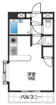 DAISHOTOWN五郎丸の間取り