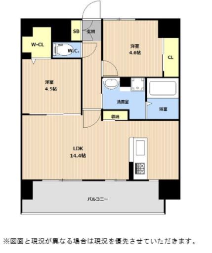 LIBTH筑紫駅前の間取り