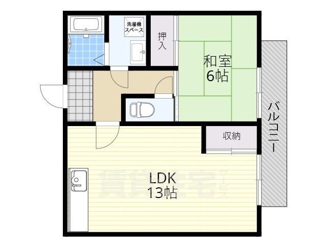 メゾンドタナカの間取り