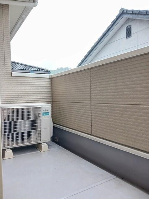 バルコニー　お布団も干せます☆