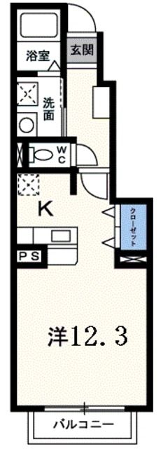 フィデール聖蹟桜ヶ丘の間取り