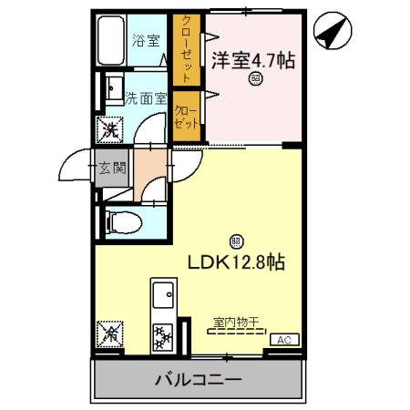 サイドヴェルデ守山の間取り