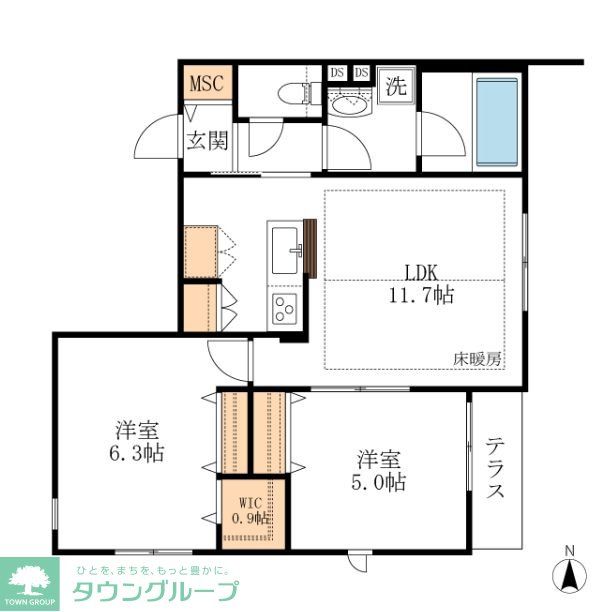 ソフィア武蔵小杉の間取り