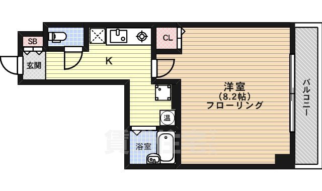 アティ今出川の間取り