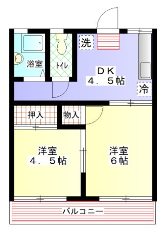 第一シャトルの間取り