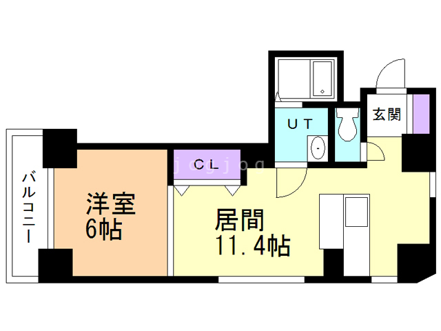 Ｓ－ＦＯＲＴ南郷通の間取り