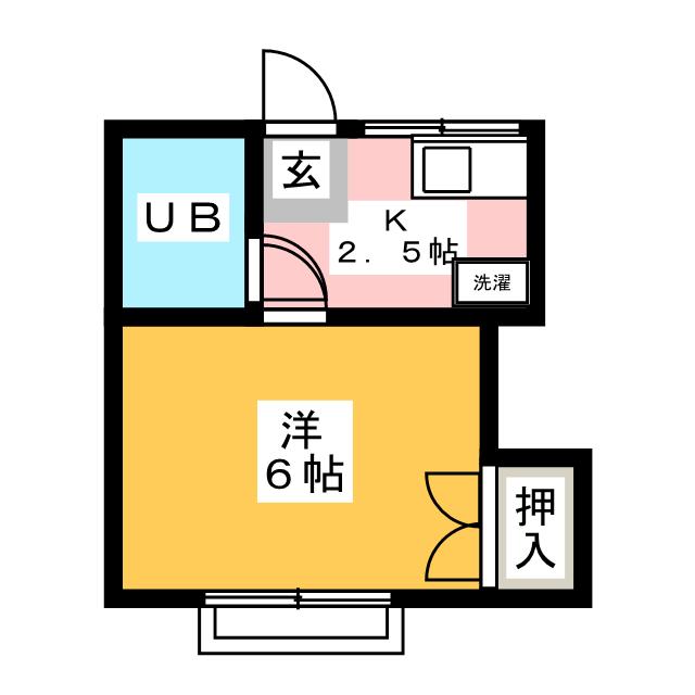 アイリス鈴木の間取り