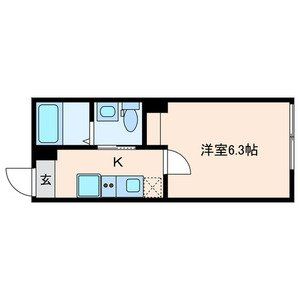 荒川区荒川のマンションの間取り