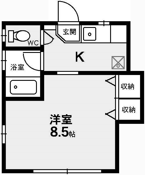 クレストの間取り