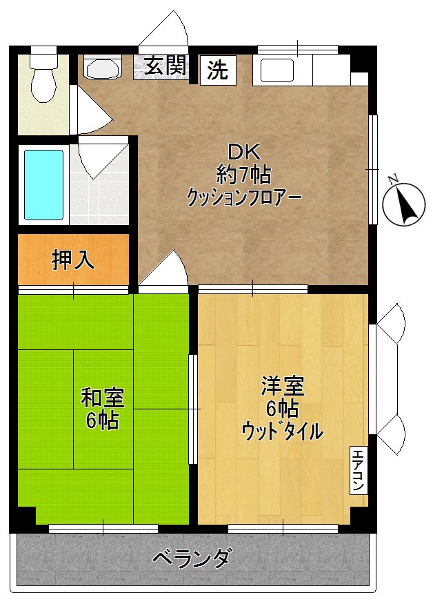 山本ビルの間取り