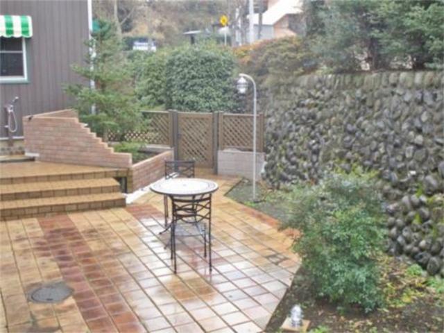 眺望　敷地内にテラスあります