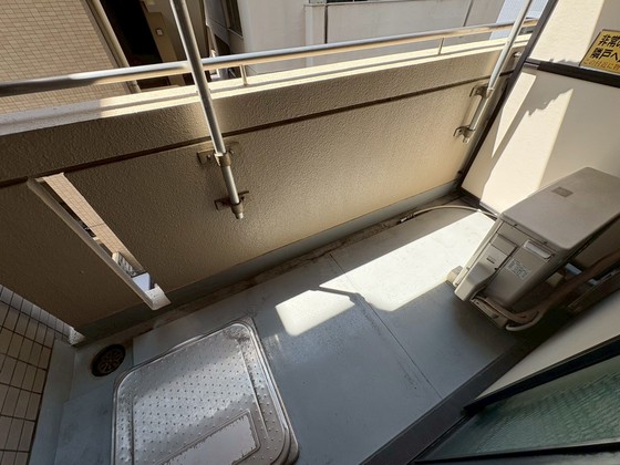 バルコニー　※別号室のお写真になります。