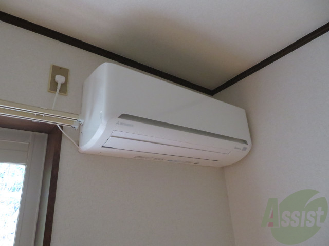 その他設備　エアコンが設置してありますので、寒暖対策もばっちり。