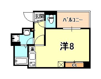 アスヴェル神戸元町2の間取り写真