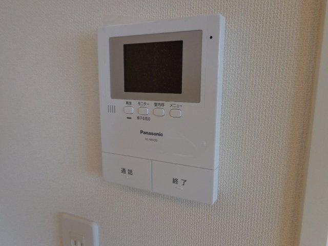 セキュリティ　モニター付きインターホン