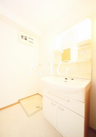 洗面設備　洗面台です。