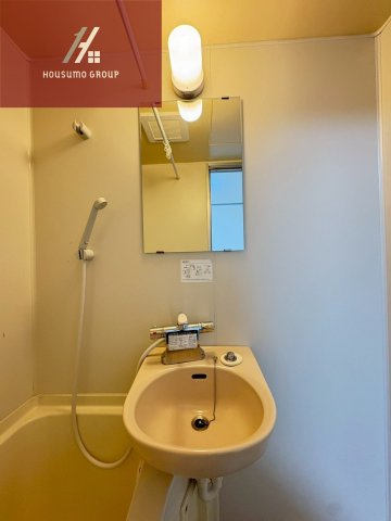 洗面設備　広い洗面スペース