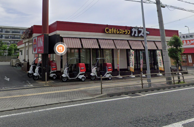 飲食店　ガスト 大東栄和店（飲食店）まで2386m