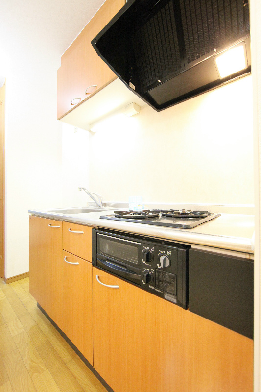 キッチン　システムキッチン（ガス2口+グリル）