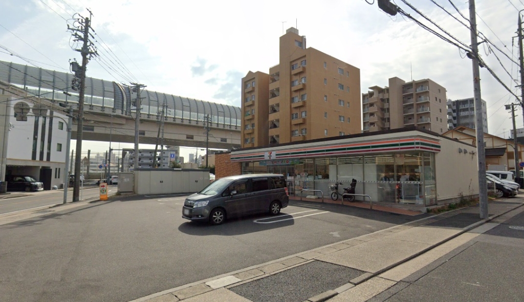 コンビニ　セブンイレブン 名古屋中平1丁目店（コンビニ）まで480m