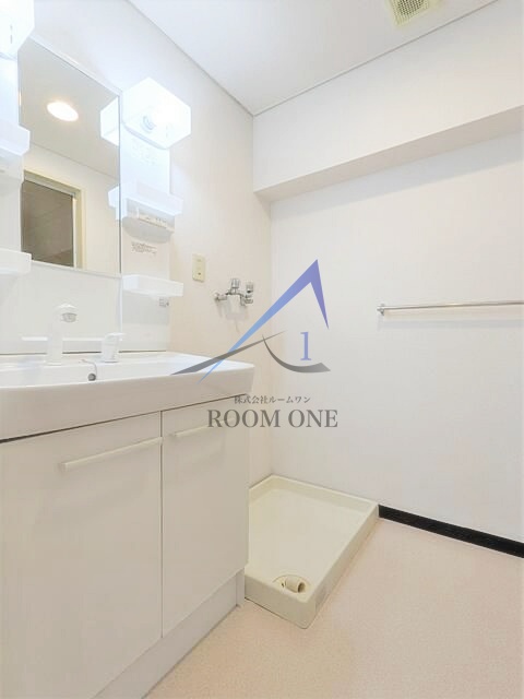 洗面設備　洗面台です。