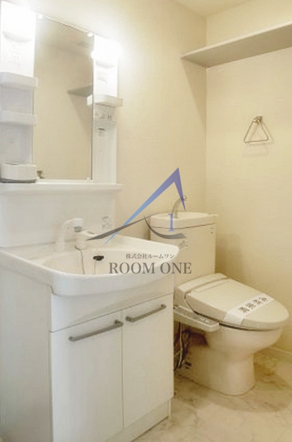 洗面設備　洗面台です。