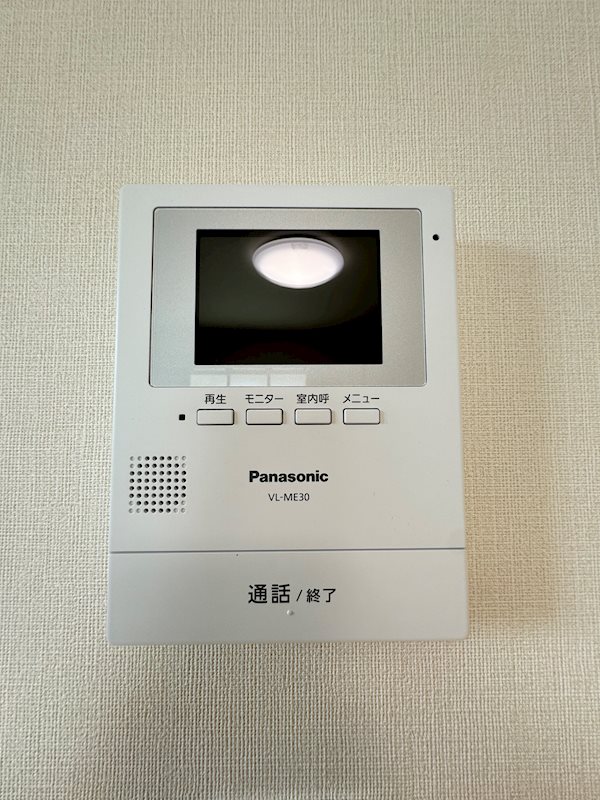 セキュリティ　モニターフォンございます