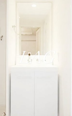 洗面設備　洗面台です。