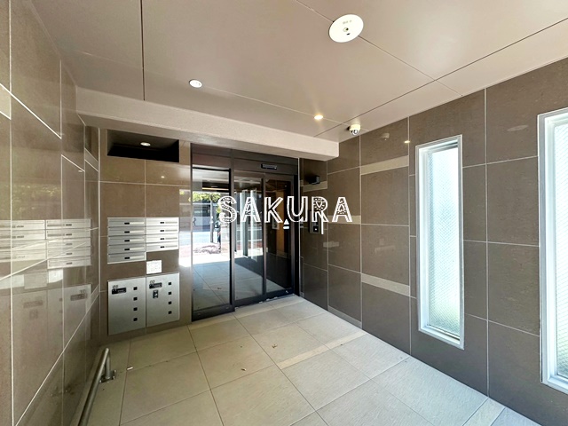 セキュリティ　女性の方でも安心のモニター付きオートロック♪