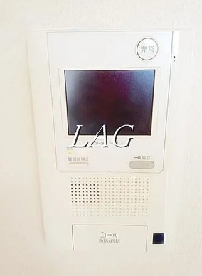 セキュリティ　モニター付きインターフォンです。